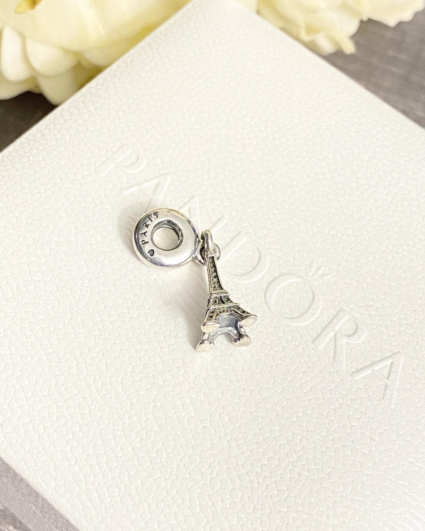 Pandora eiffel tower charm gold sale